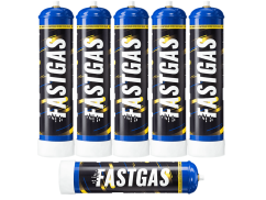 Fast Gas Cream Charger 640g N2O - 6 Pack