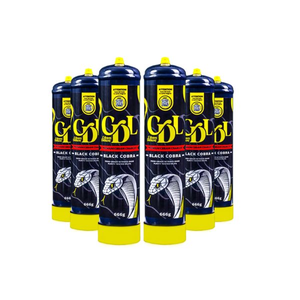 Cream Deluxe 666g Black Cobra Edition 6 Pack